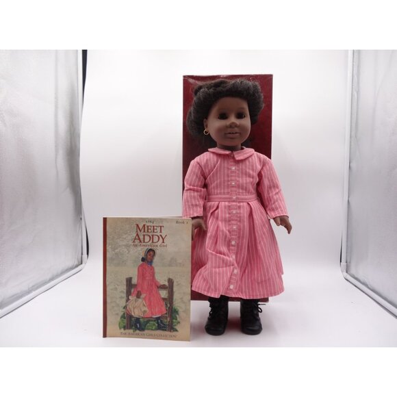 American Girl Doll Addy Walker Pleasant Company with Box and Meet - Main Image